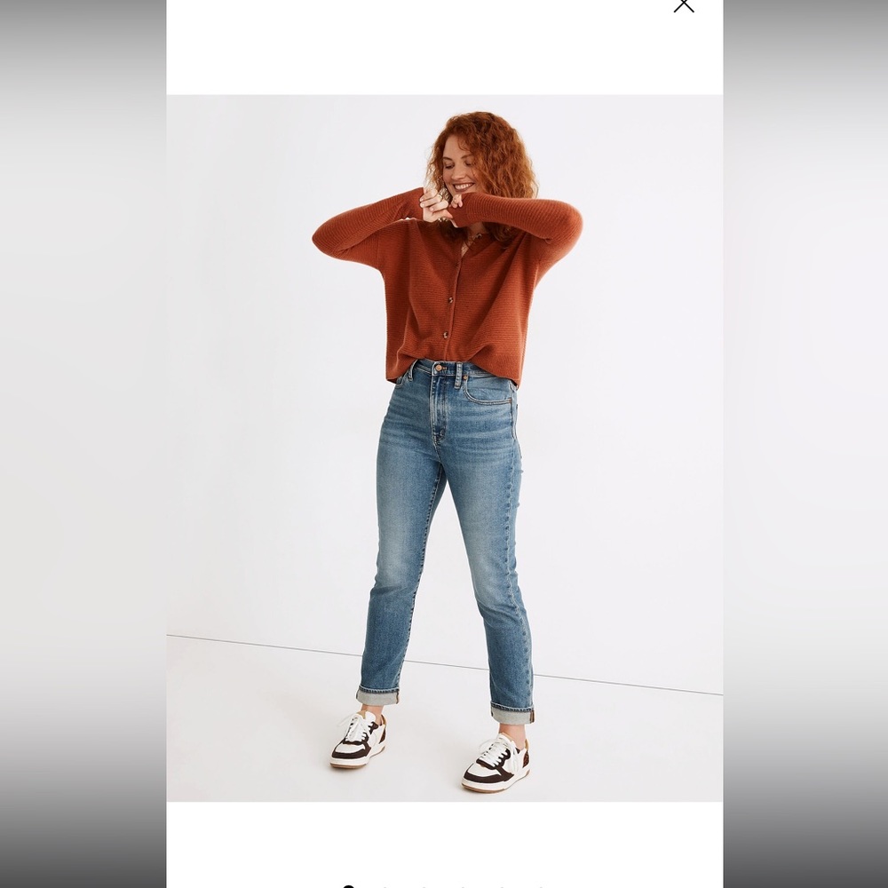 Madewell high rise slim boyjean size 29
